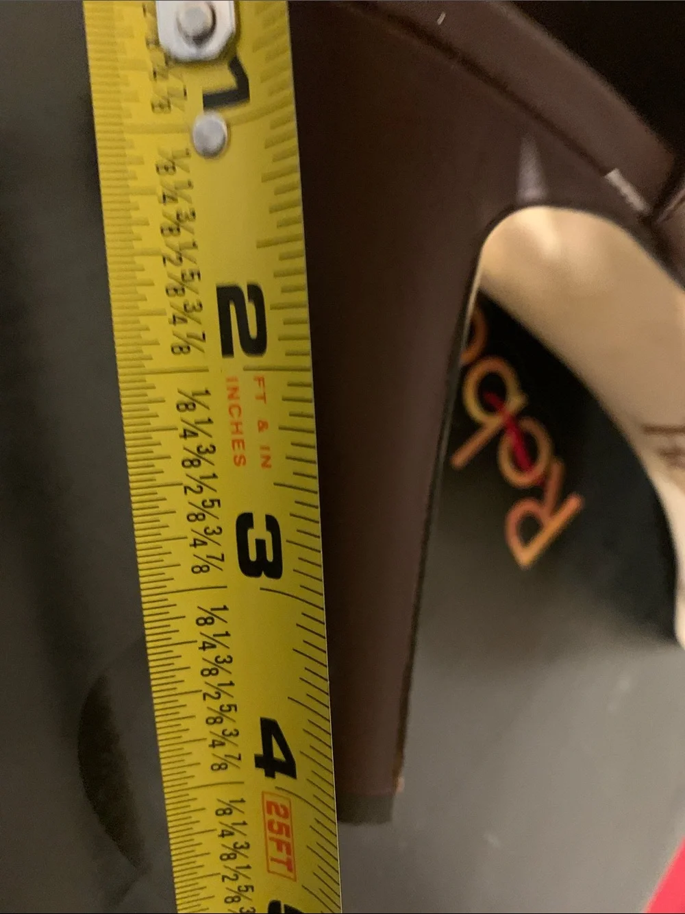 Reba Brown Leather Peep-Toe Studded Slingback Heels